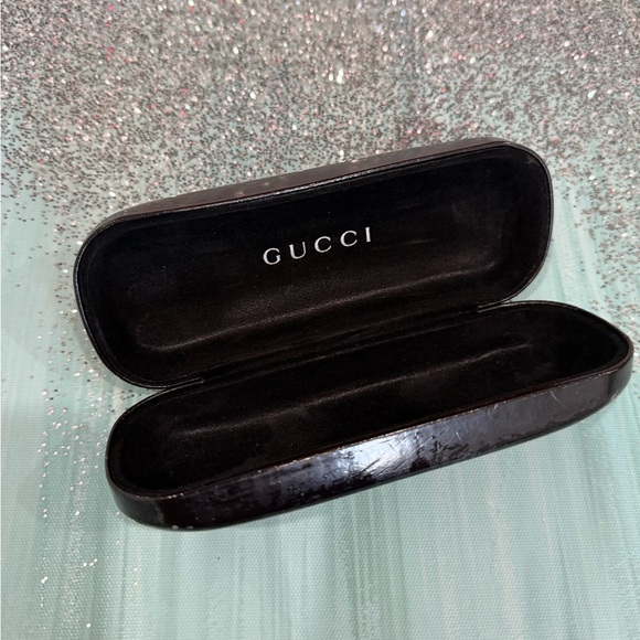 Gucci Black Eyeglass Case - Picture 1 of 7